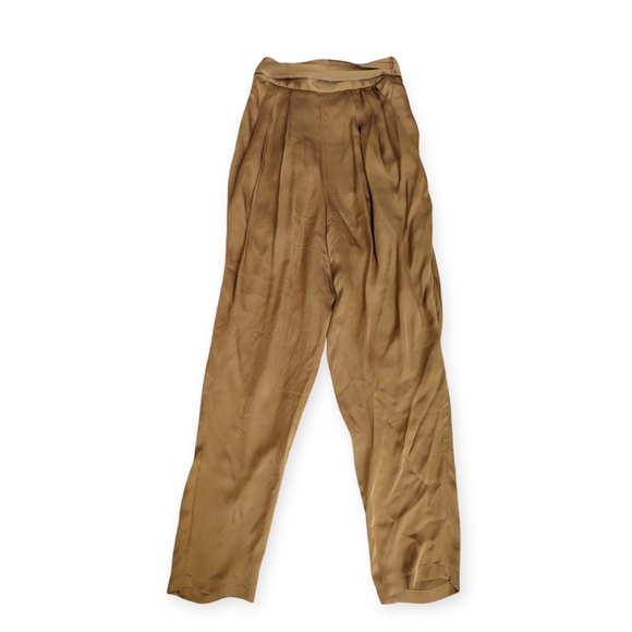 Zimmermann Belted Silk Tapered Pants Workwear Quiet Luxury Chic Size Small - Picture 4 of 15
